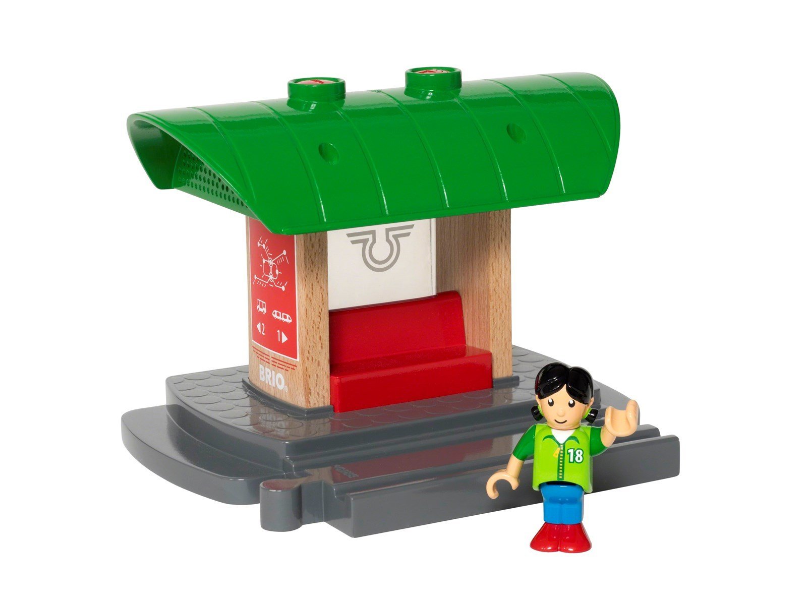 Brio Record & Play Train Platform Brio Record & Play Train Platform